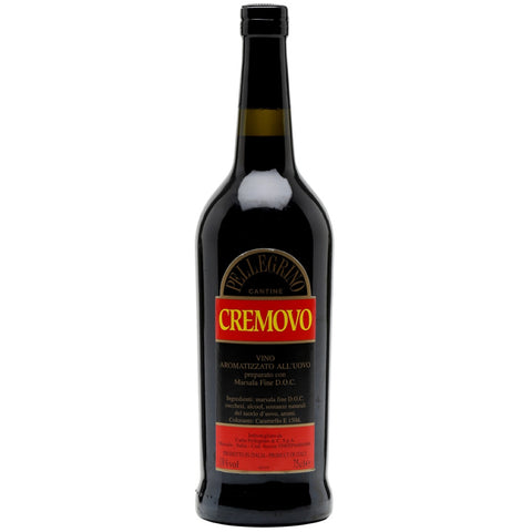 Cantine Pellegrino Cremovo Marsala Fine allUovo Aromatizzo DOC Italian Fortified Wine