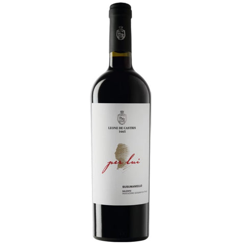 Leone De Castris Per Lui Susumaniello Salento IGT Italian Red Wine